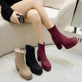 Frances | Padded Heel Winter Boots