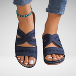 Emma Soft Step Slide Sandals, view 2
