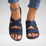 Emma Soft Step Slide Sandals, view 2