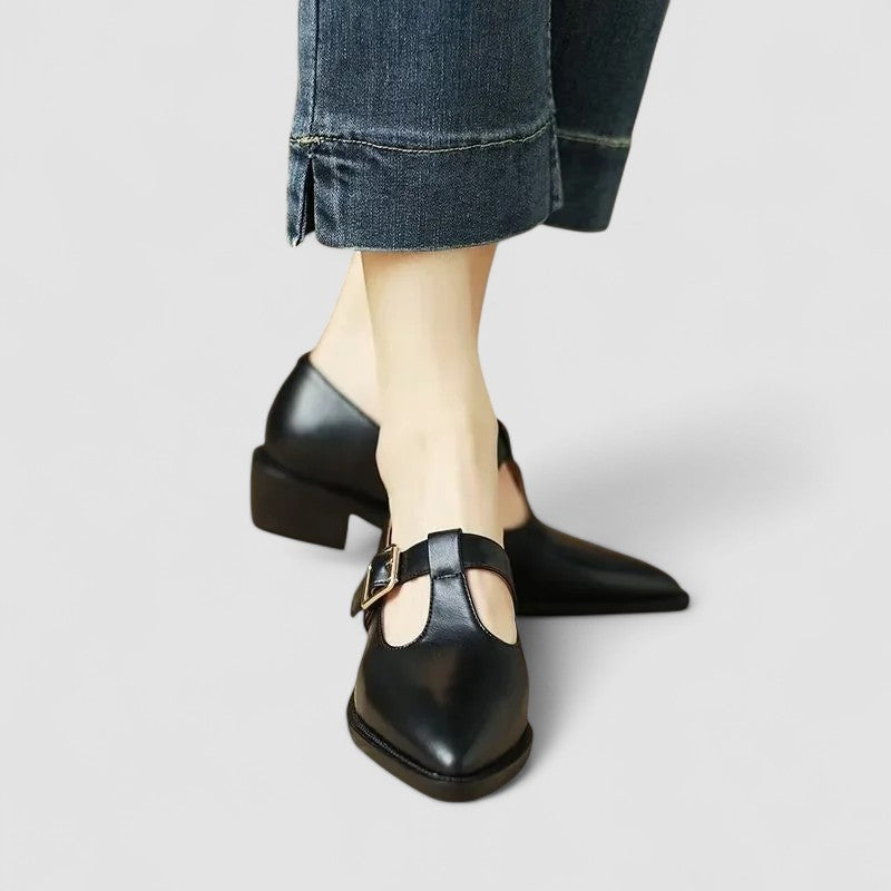 Tessa | Orthopaedic Block Heel Mary Janes