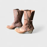 Emily | Vintage Mid-Calf Boots