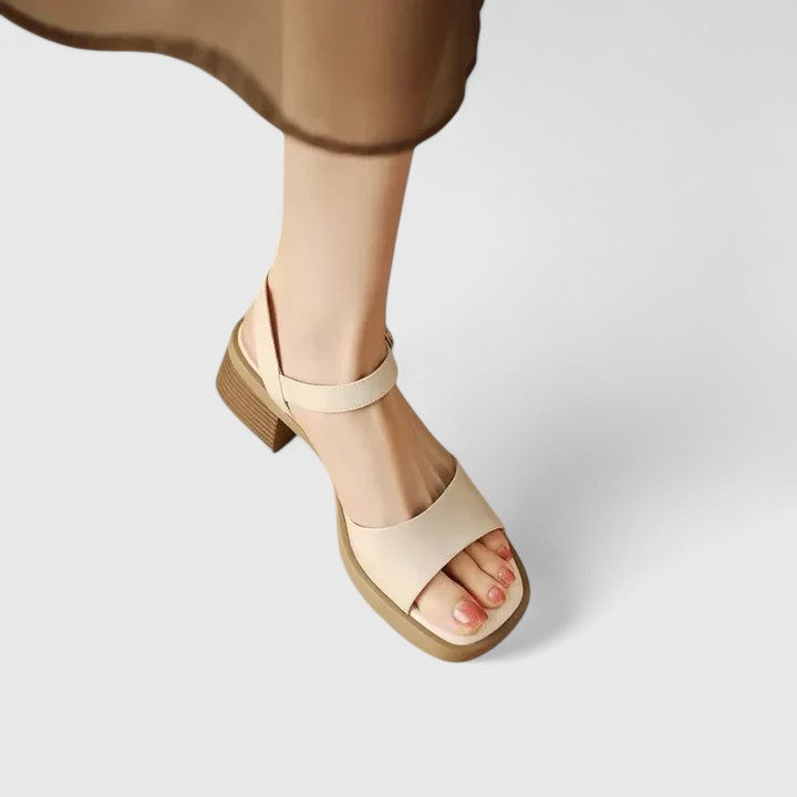 Calyssa Square Toe Heeled Sandals, view 5