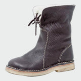 Laurel | Waterproof Leather Boots with Wool Lining