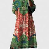 Kymberah printed midi dress, view 3