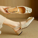 Ruth | Elegant Shoes with Floral Detail