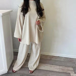 Sharon corduroy two-piece set in Off White, view 8