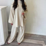 Sharon corduroy two-piece set in Off White, view 8