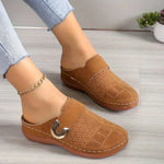 Marel wedge sandals in Light Brown, view 9