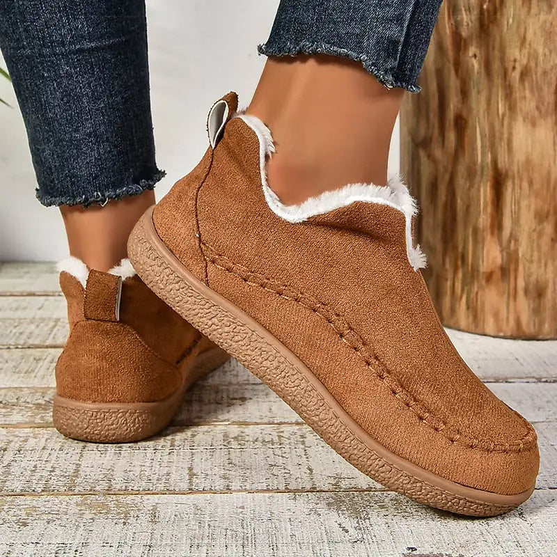 Eliza slip-on comfort shoes in Brown, view 3