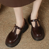 Rose | Vintage T-Bar Shoes