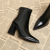 Annie | Elegant Chunky Heel Boots