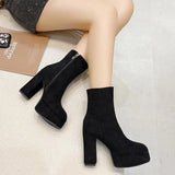 Frances | Padded Heel Winter Boots