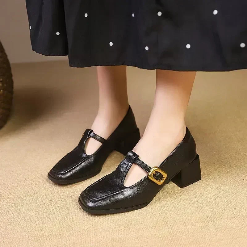 Victoria - Timeless Mid-Heel Shoes