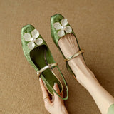 Ruth | Elegant Shoes with Floral Detail