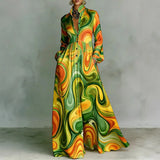 Lanna floral button maxi dress, view 5