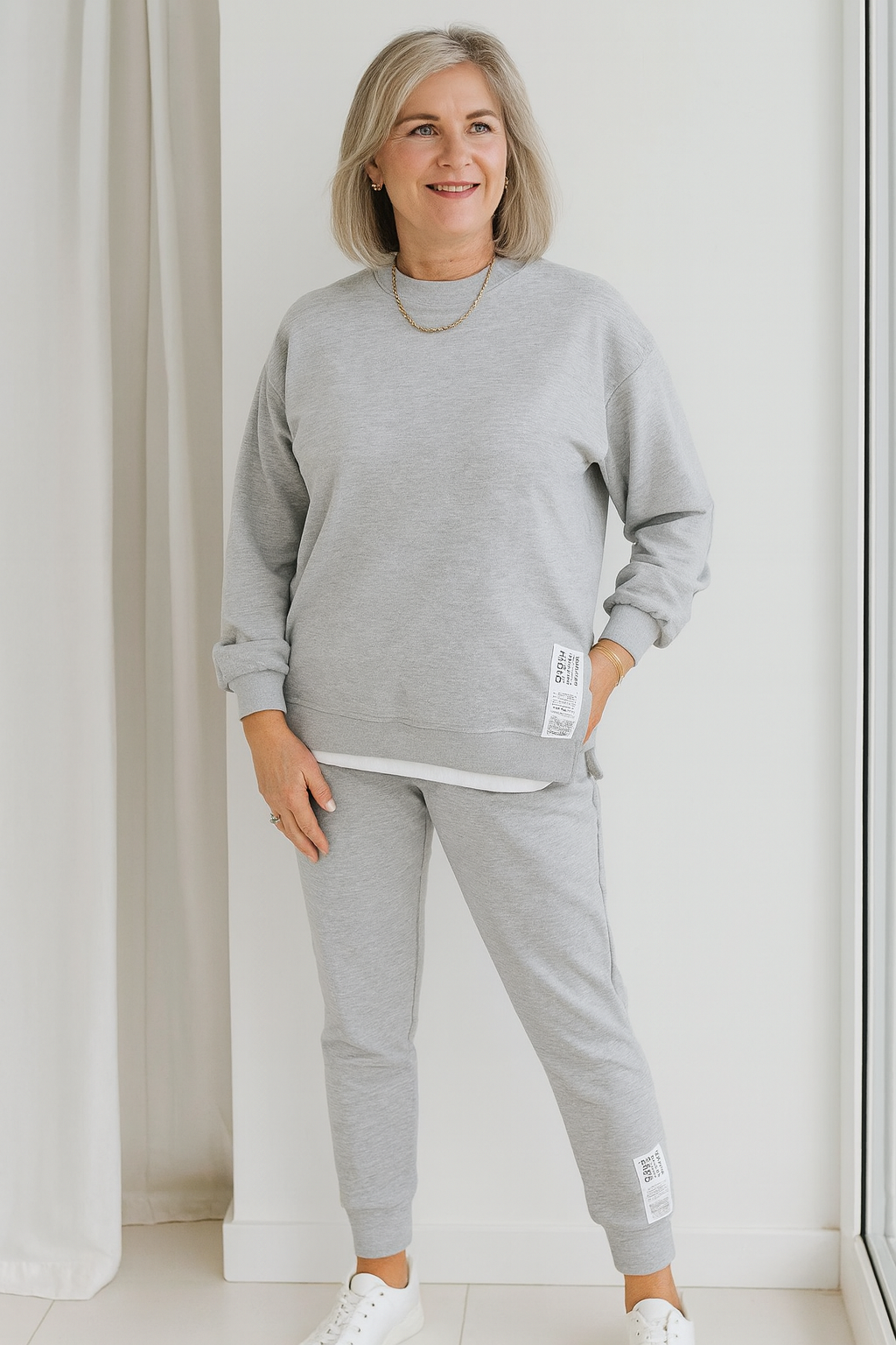 Sheila cosy sweatshirt lounge set, view 2