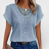 Shirley lace blouse, front view