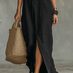 Savenora elegant shirt collar maxi dress, view 5