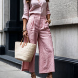 Imogen | Casual Chic Look Pink