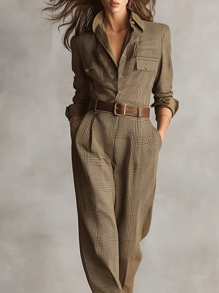 Celeste elegant tailored jumpsuit, view 2