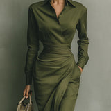 Hera fitted maxi dress, view 2