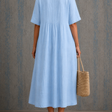 Delphine Half Sleeve Dress, view 2