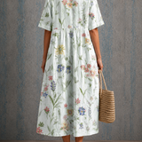 Louisa half sleeve dress, view 2