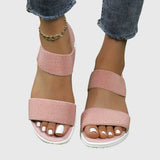 Emila Stretch Strap Comfort Sandals, view 13