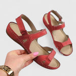 Bianca Comfortable Velcro Sandals, view 7