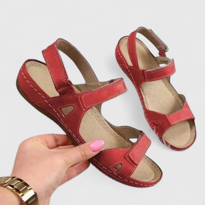 Bianca Comfortable Velcro Sandals, view 7