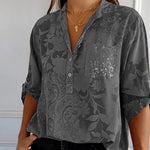 Pauline sequin top in Ash, view 6