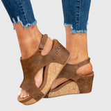 Adela Orthopaedic Wedge Sandals, view 12