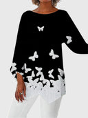 Black White Butterflies