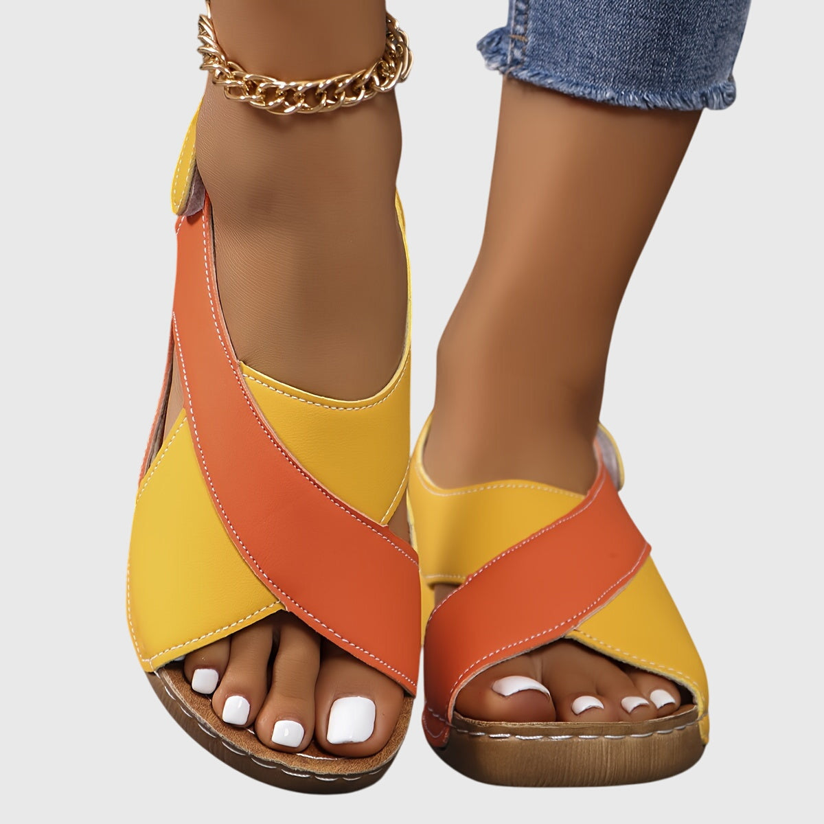 Ainsley Orthopaedic Slingback Sandals, view 8