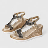 Jessica Espadrille Wedge Sandals, view 8