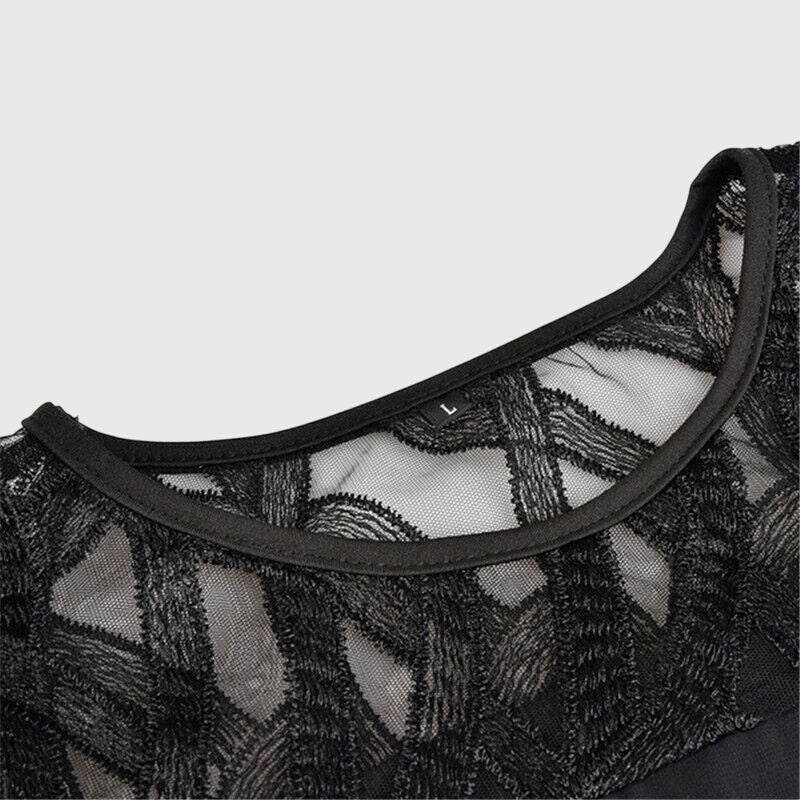 Juliana lace sleeve dress, view 10