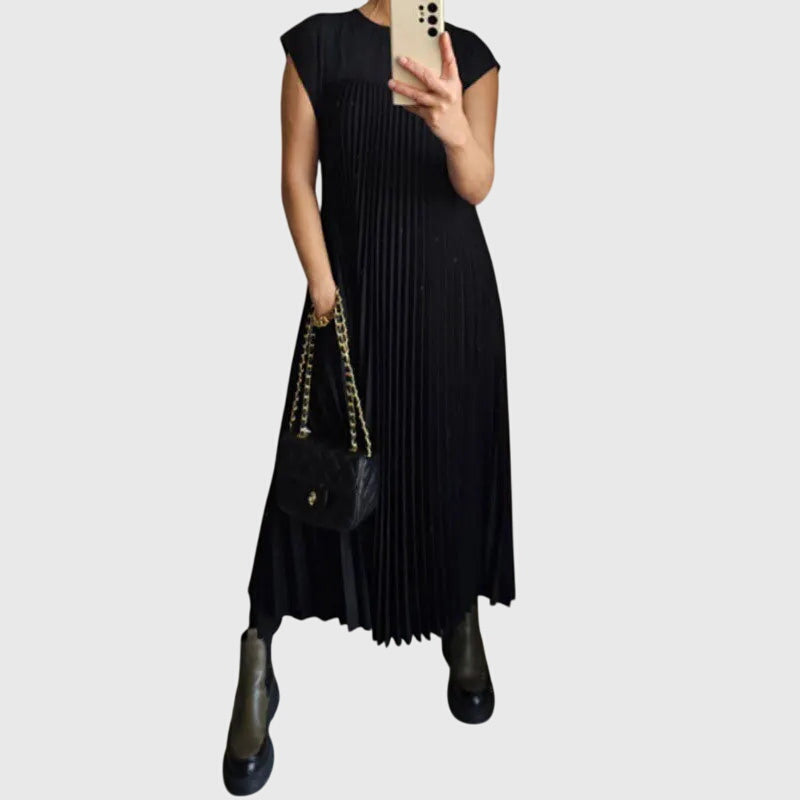 Mariana elegant maxi dress in Black, view 4