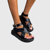 Tess orthopaedic gladiator sandals, view 6