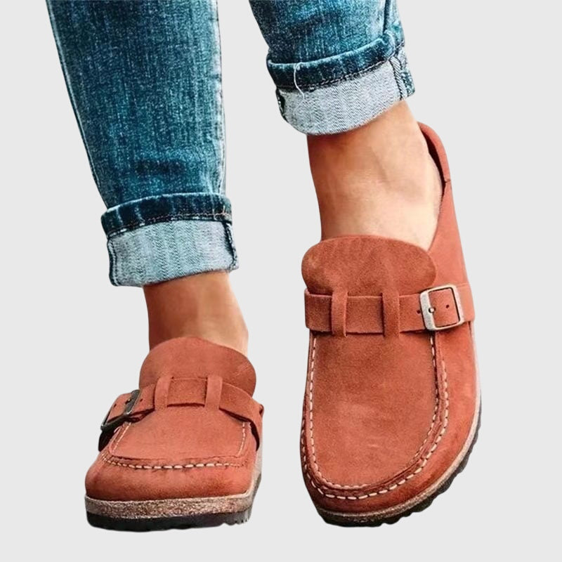 Kendra orthopaedic clogs in Orange, view 7