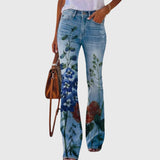 Daisy | Women Floral Trousers