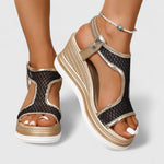 Jessica Espadrille Wedge Sandals, view 10