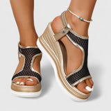 Jessica Espadrille Wedge Sandals, view 10