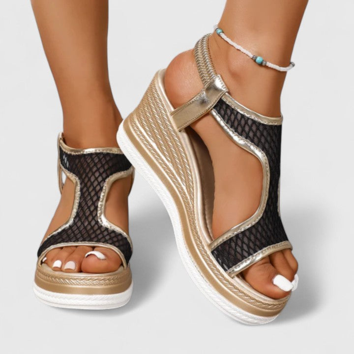 Jessica Espadrille Wedge Sandals, view 10