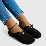 Nora plush indoor slippers, view 6
