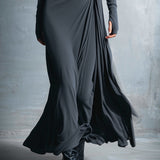 Gabriella side knot long dress, view 7
