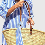 Ellen Classic Striped Dress, view 7