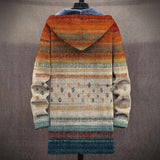 Jane - Fine Ethnic Print Jacket, back view