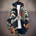 Jemima - Japanese Mount Fuji and Waves Jacket, front view