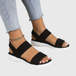 Emila Stretch Strap Comfort Sandals, view 2