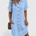 Gianelleza shirt midi dress, view 2